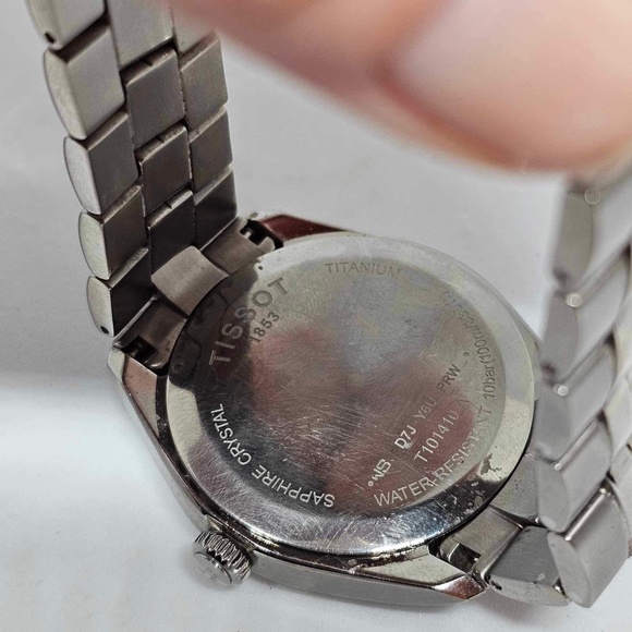 TISSOT 1853 SUPERDEAL ! men’s watch PR Titanium blue face - Picture 11 of 13